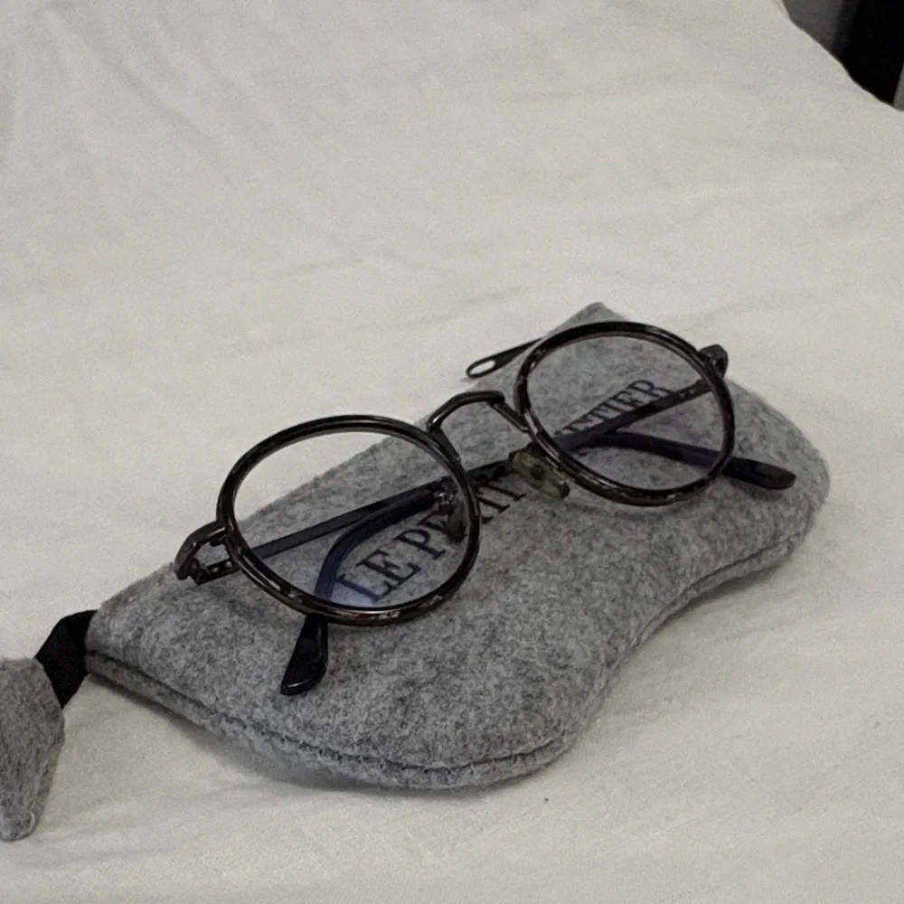 Le Petit Lunetier Brown Tortoiseshell Round Blue Light Eyeglasses - Picture 7 of 9